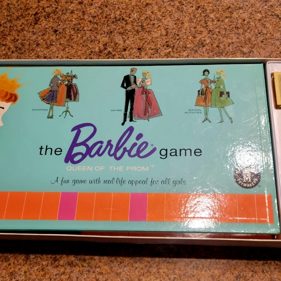Mattel Toys Barbie Board Game 994 Replica Of 1961 Poshmark